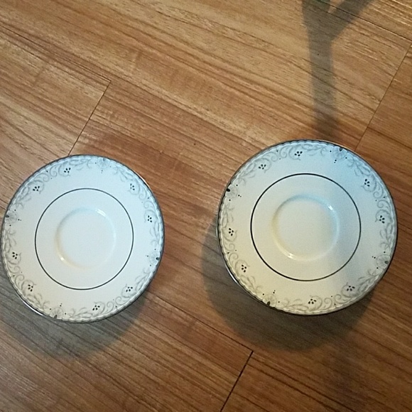 Other - NORITAKE CHINA  "Venetian Scroll" Saurcers (2)